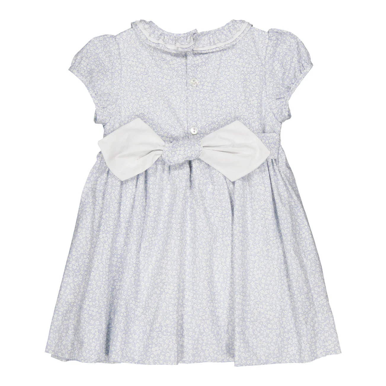 Kidiwi Small Sky Blue Print Hars Dress - Image 4