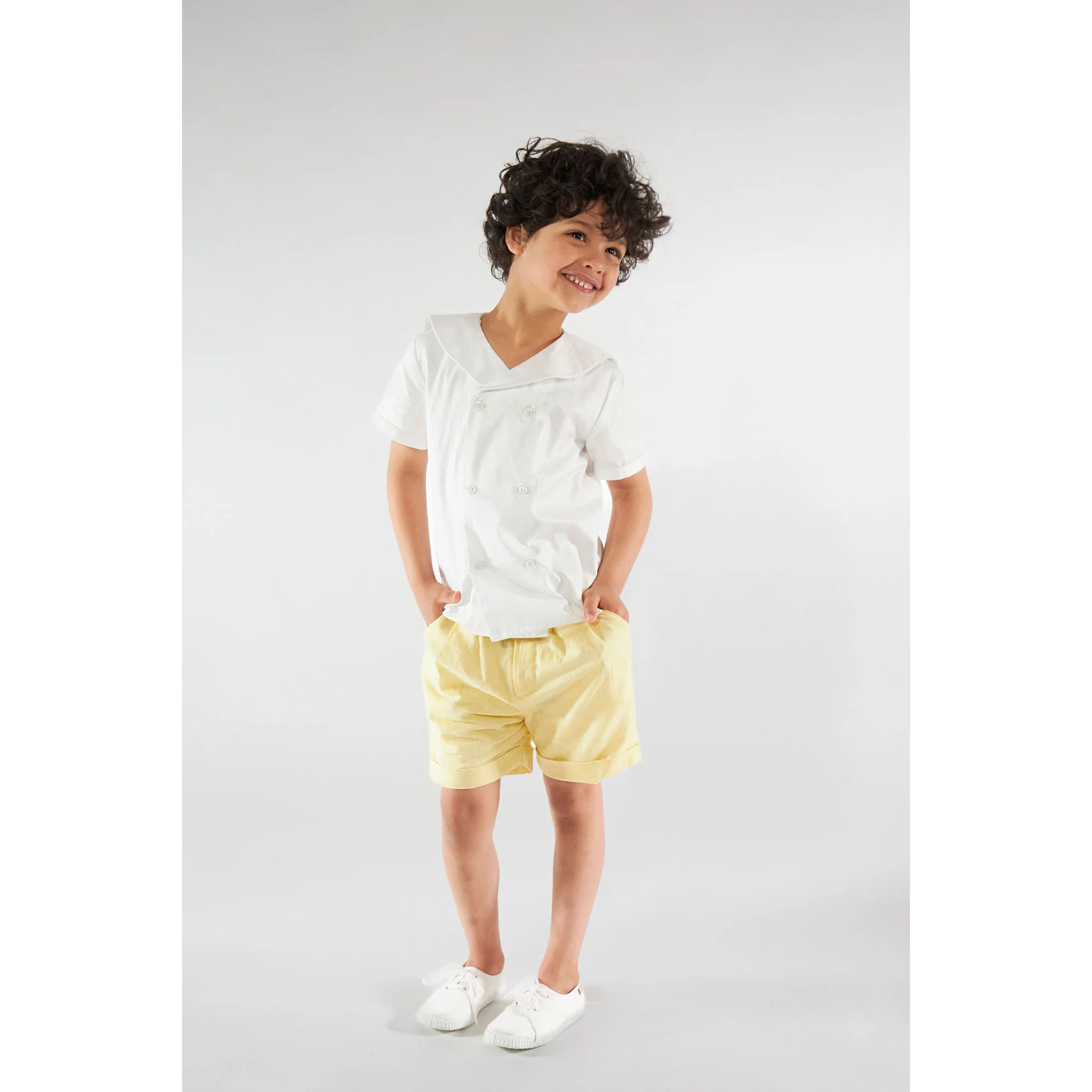 Kidiwi White Ambroise Shirt - Image 2