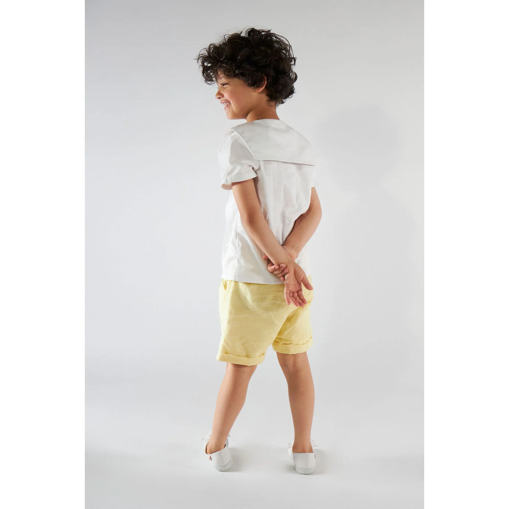 Kidiwi White Ambroise Shirt - Image 4
