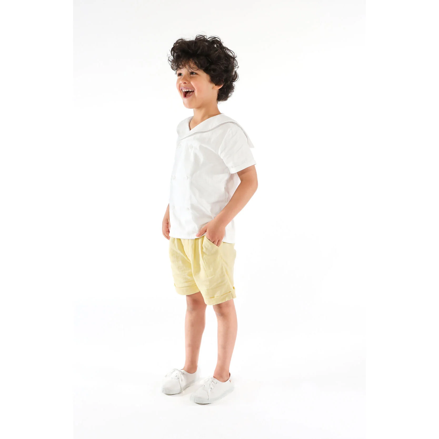 Kidiwi White Ambroise Shirt - Image 6