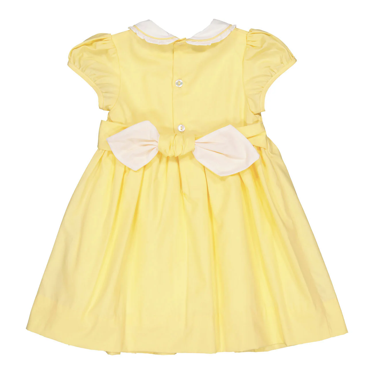 Kidiwi Yellow Poplin Sybelle Dress - Image 2