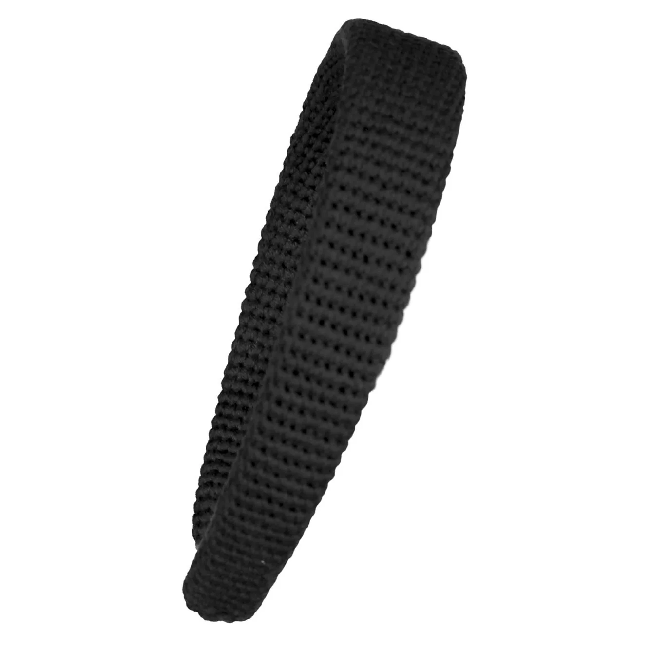 Knot Hairbands Black Floret Knit Headband