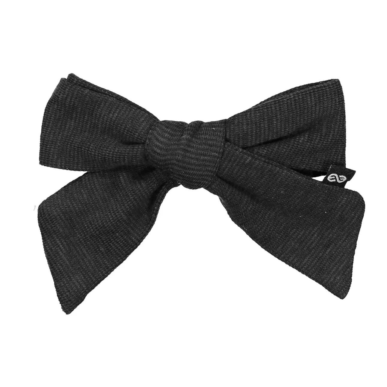 Knot Hairbands  Black Jersey Bow Clip