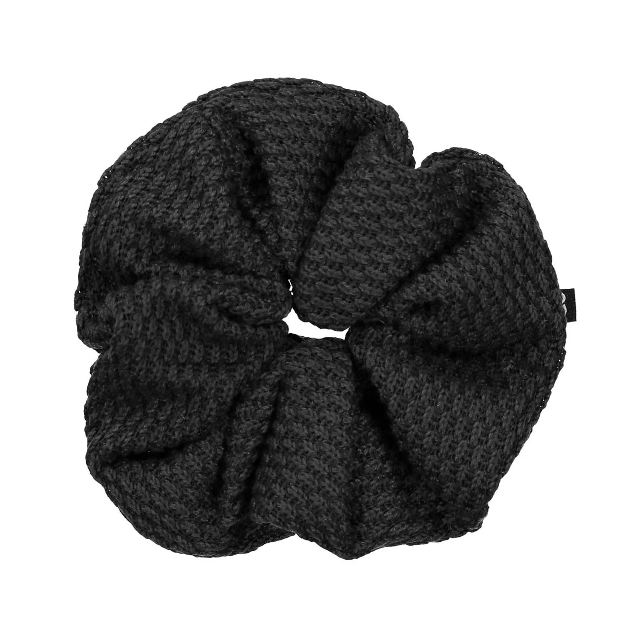 Knot Hairbands  Black Knitted Scrunchie