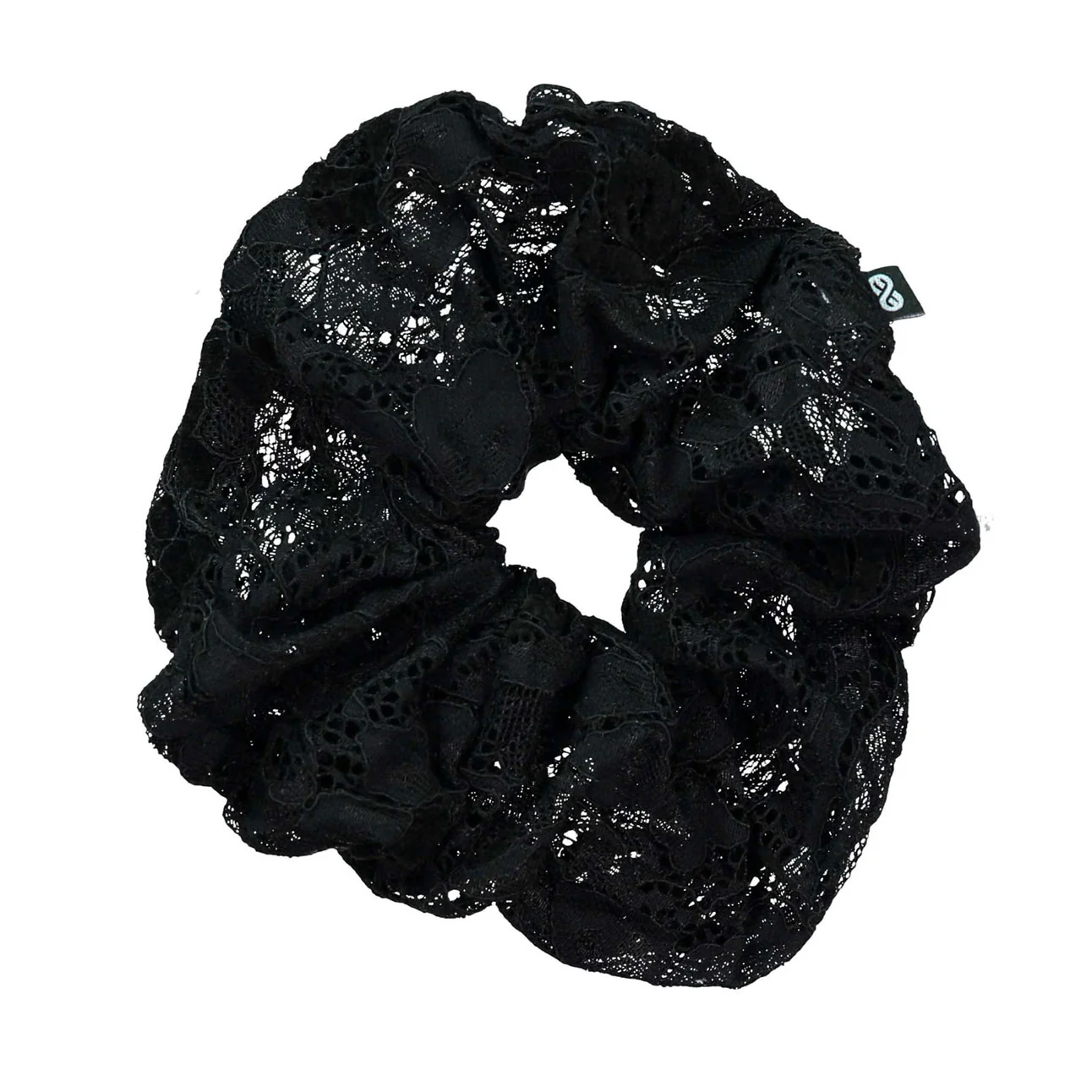 Knot Hairbands  Black Lace Scrunchie