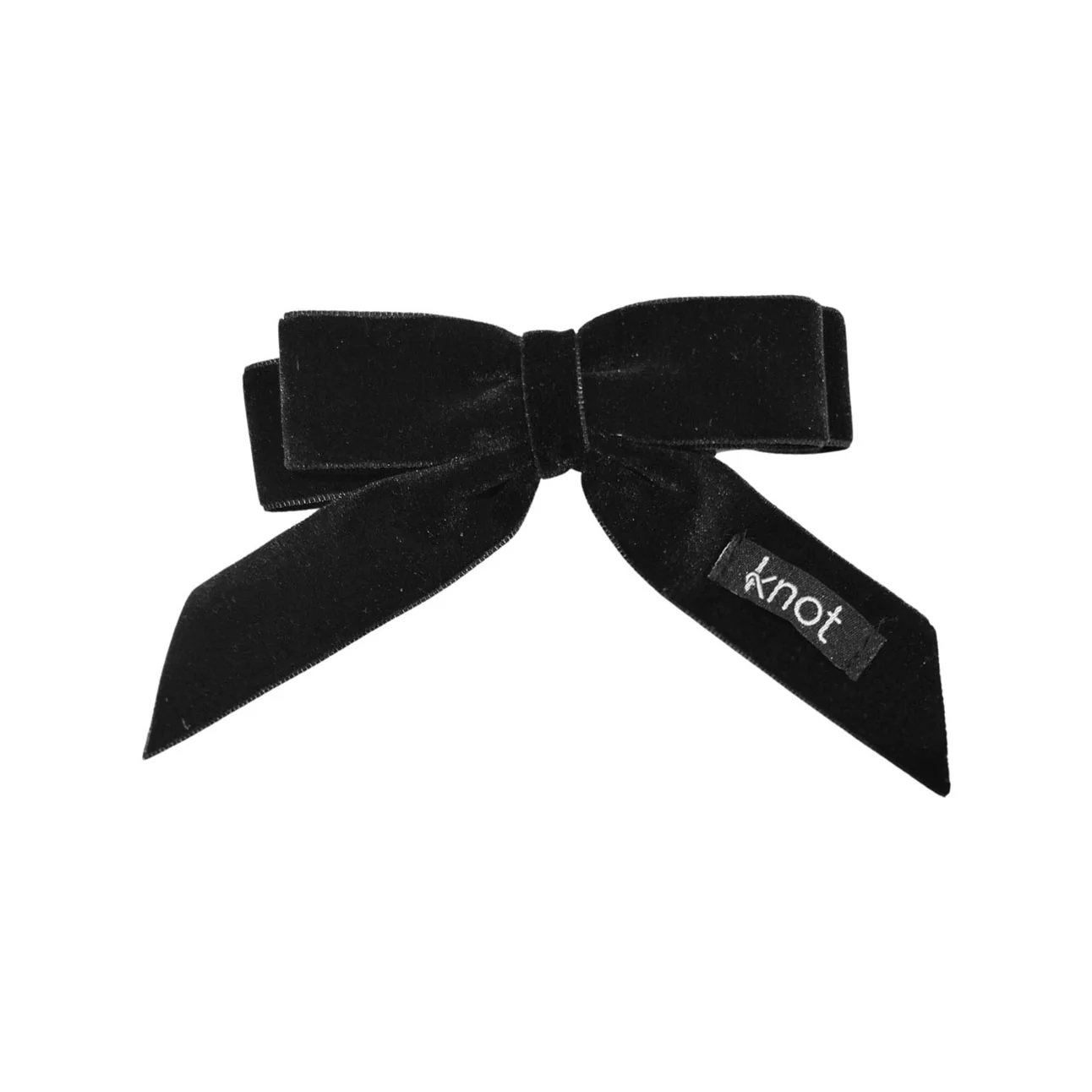 Knot Hairbands  Black Velvet Ribbon Bow Clip