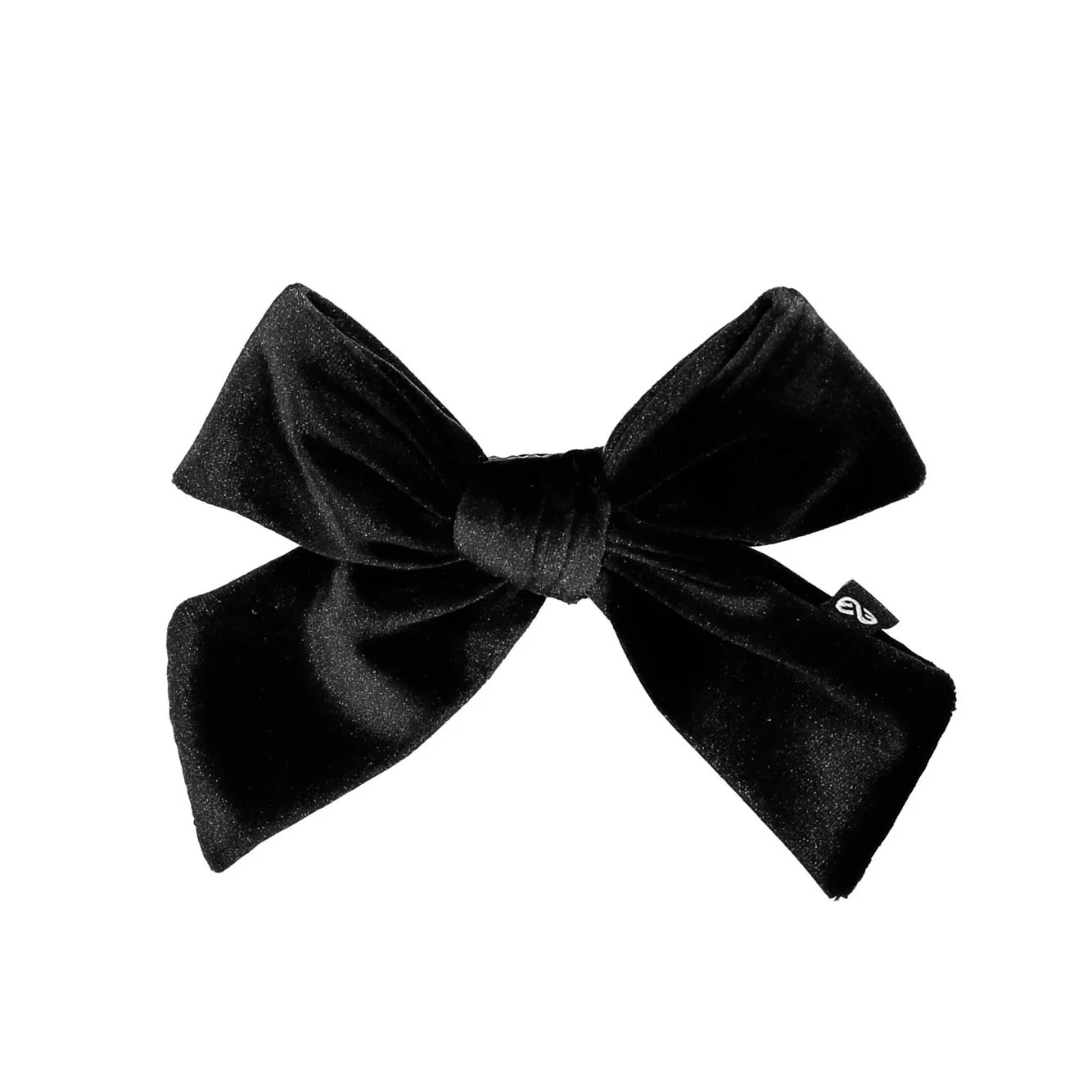 Knot Hairbands Black Velveteen Bow