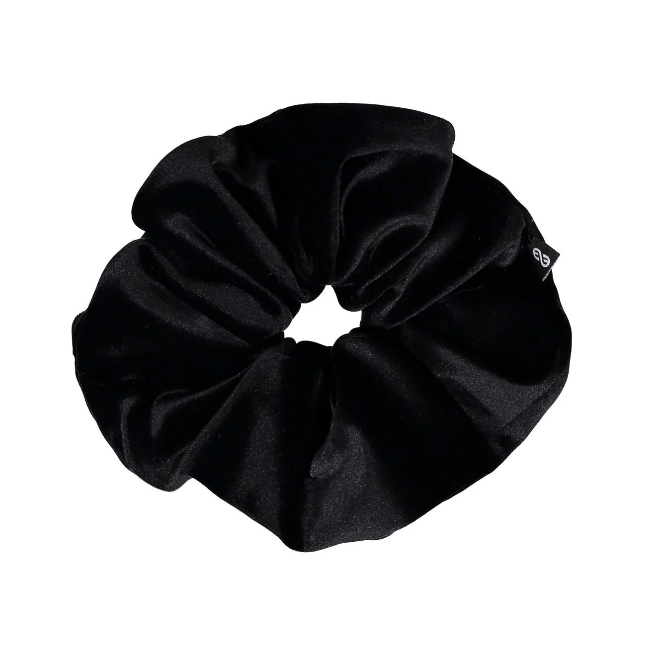 Knot Hairbands Black Velveteen Scrunchie