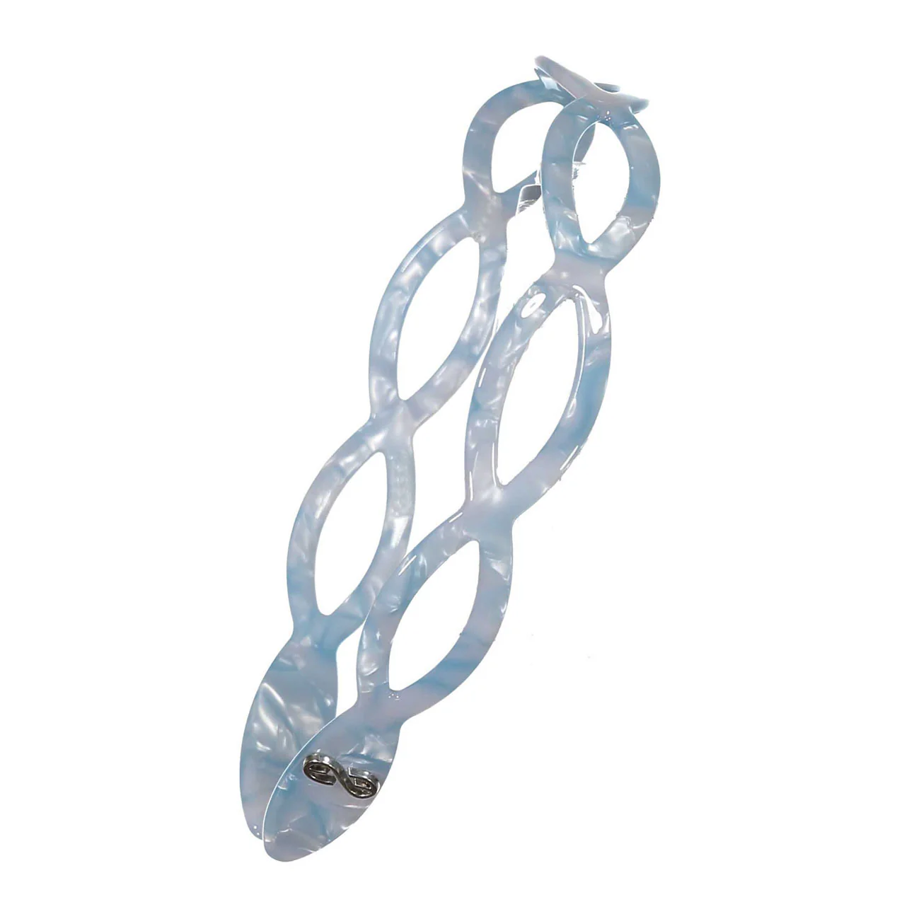 Knot Hairbands  Blue Glass Seaglass Headband