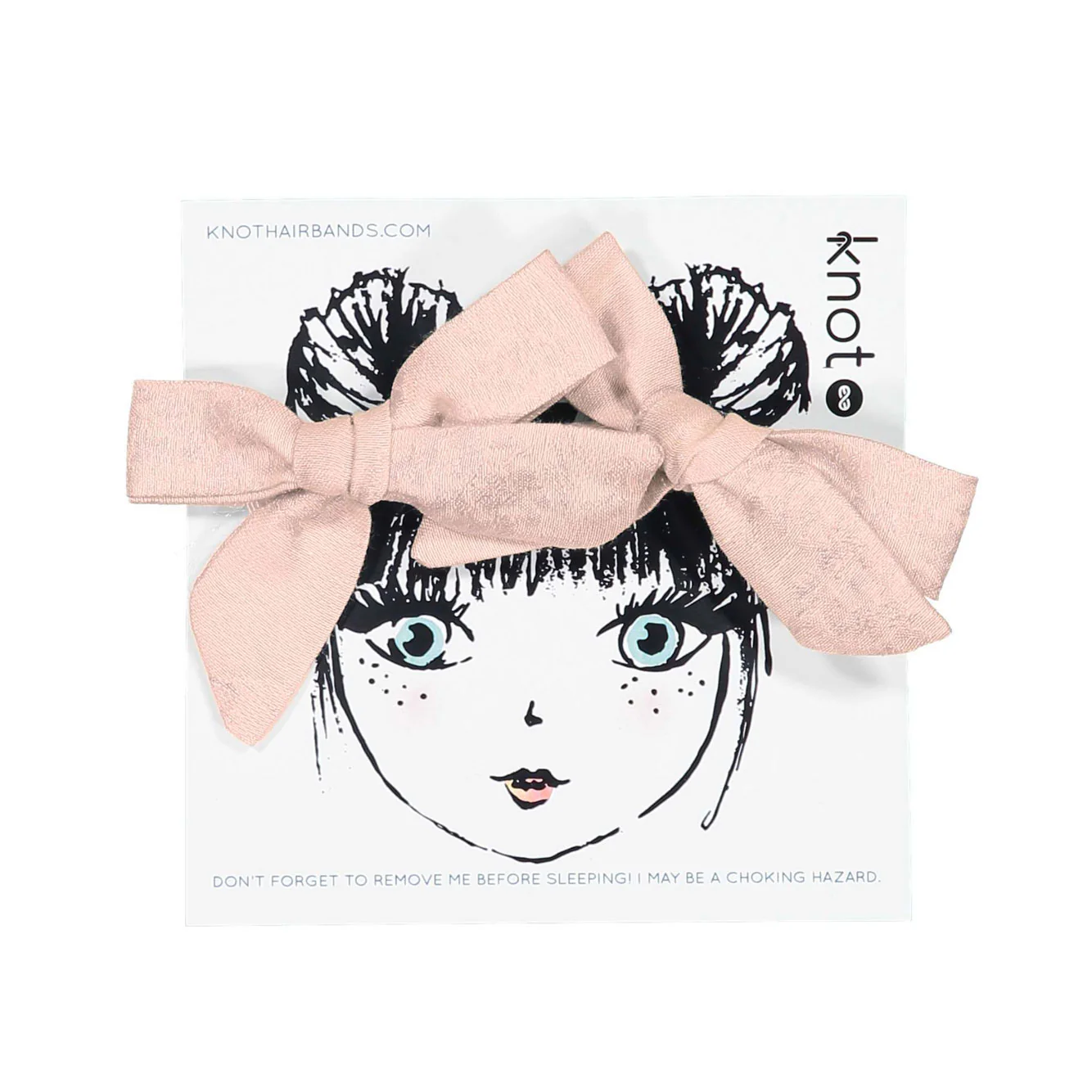 Knot Hairbands  Blush Bloom Bow Set