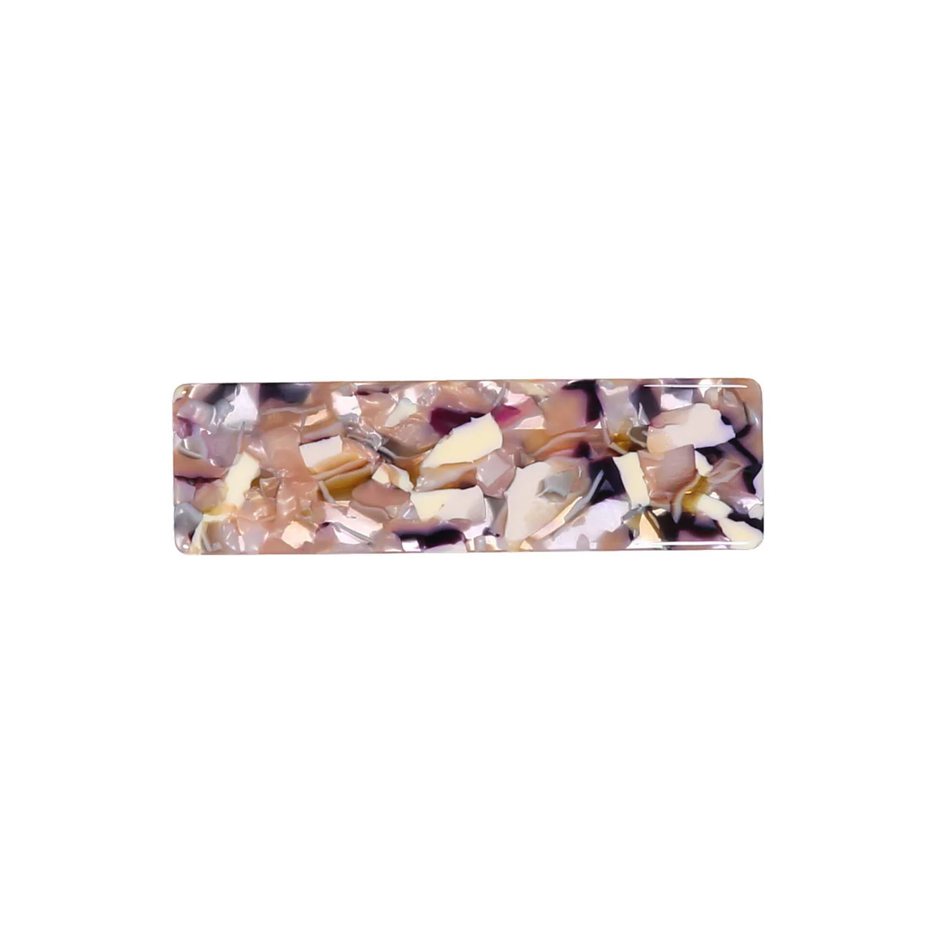 Knot Hairbands Blush Marbleized Barrette