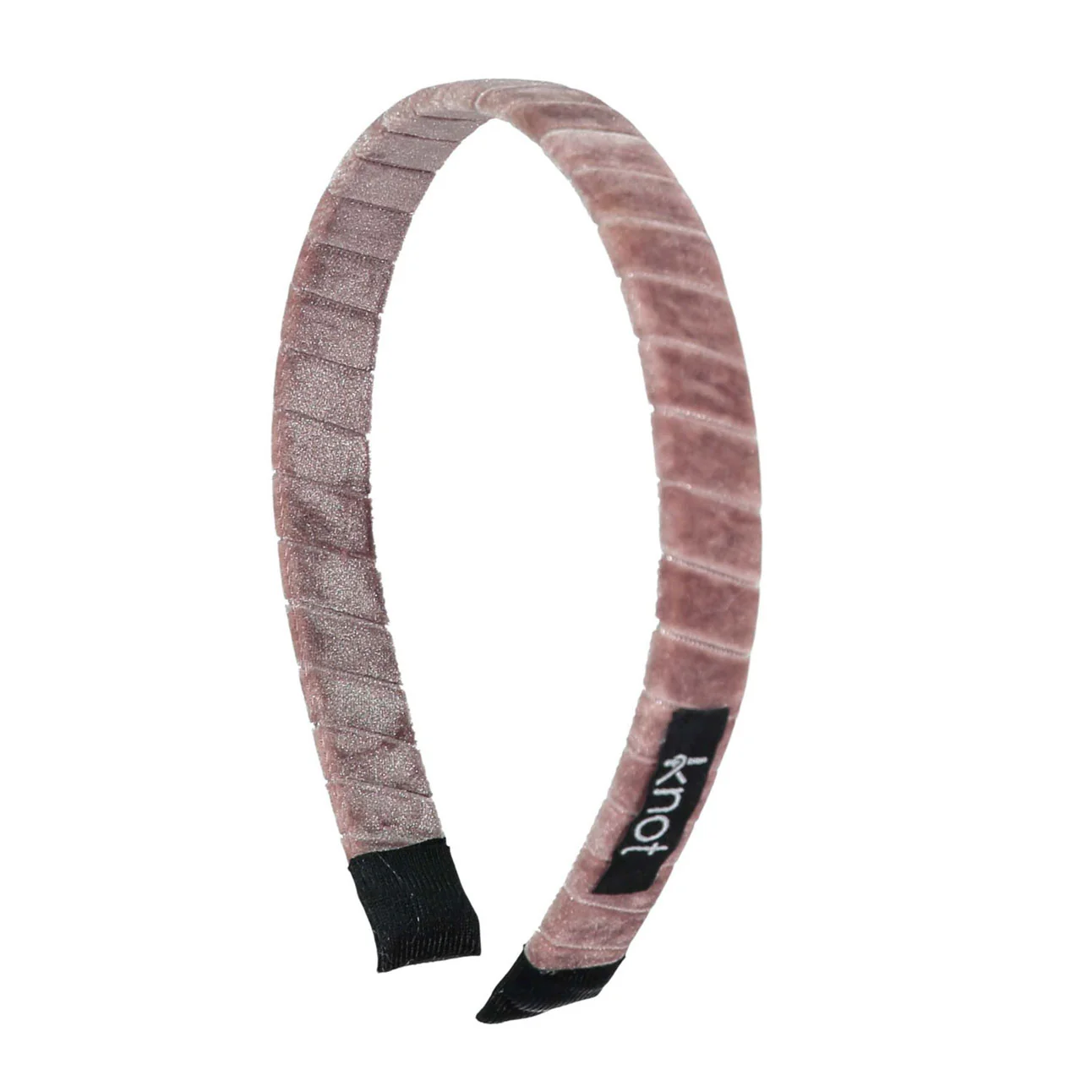 Knot Hairbands  Blush Velvet Ribbon Headband
