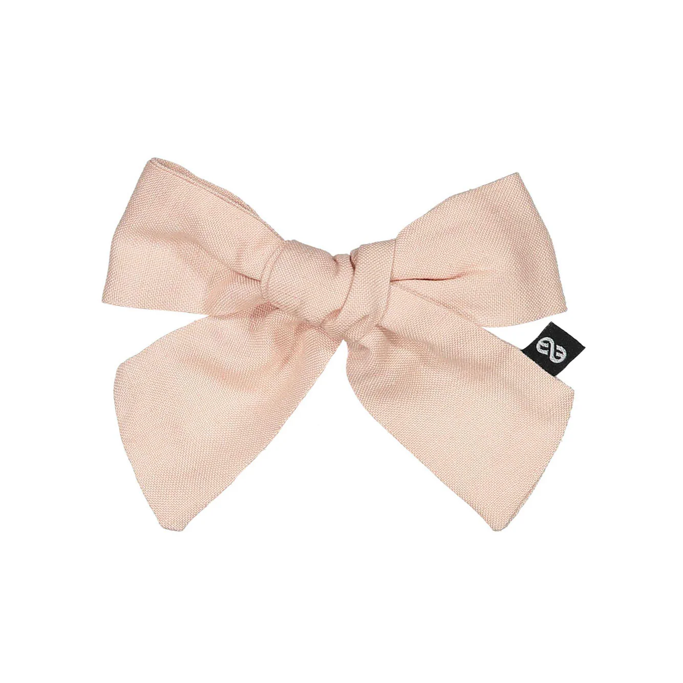 Knot Hairbands Blush Woven Bow Clip