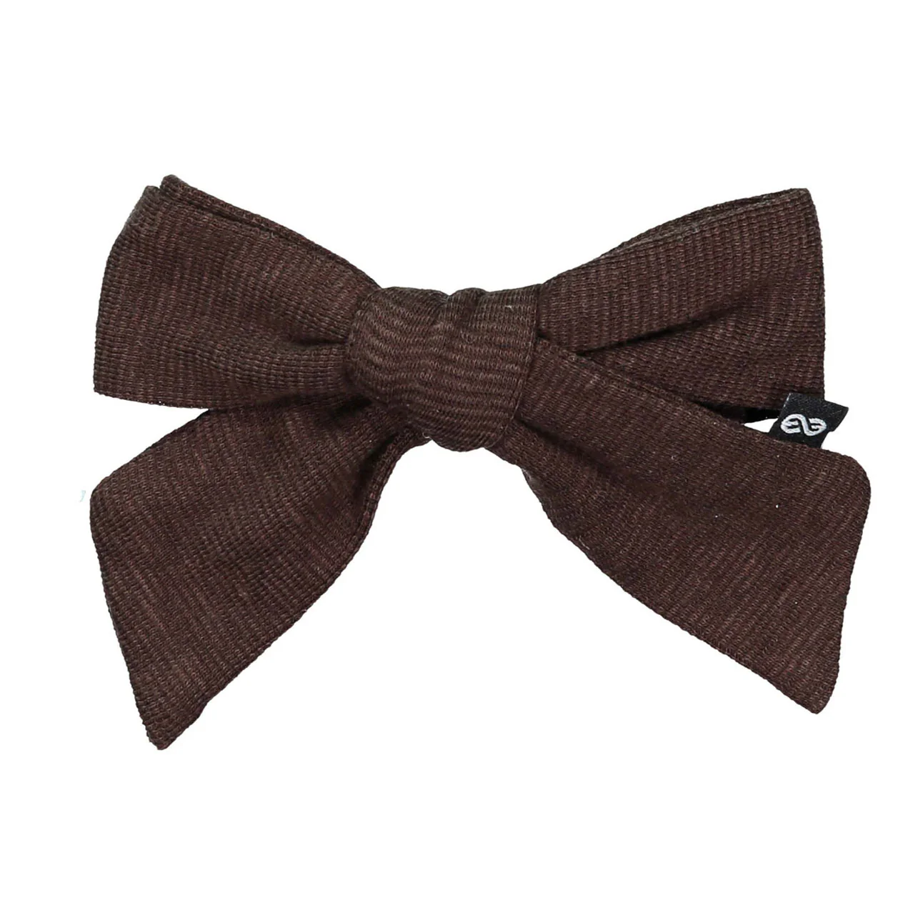 Knot Hairbands  Cocoa Jersey Bow Clip