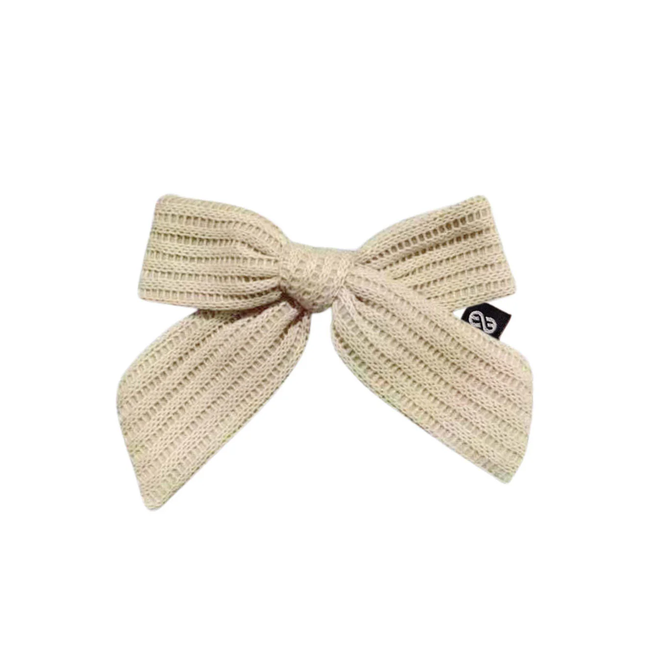 Knot Hairbands Cream Sweater Clip