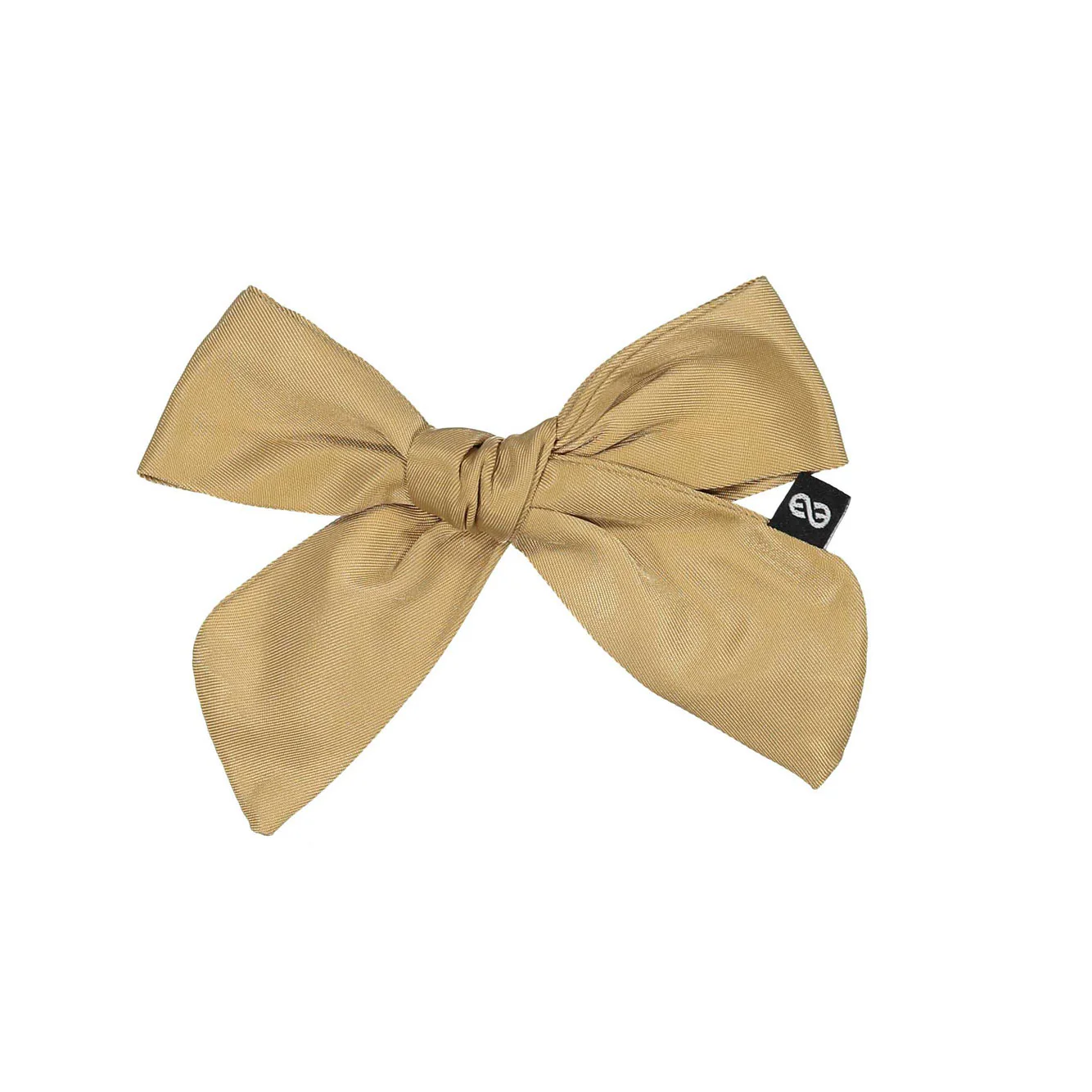 Knot Hairbands Golden Sateen Petite Bow Clip