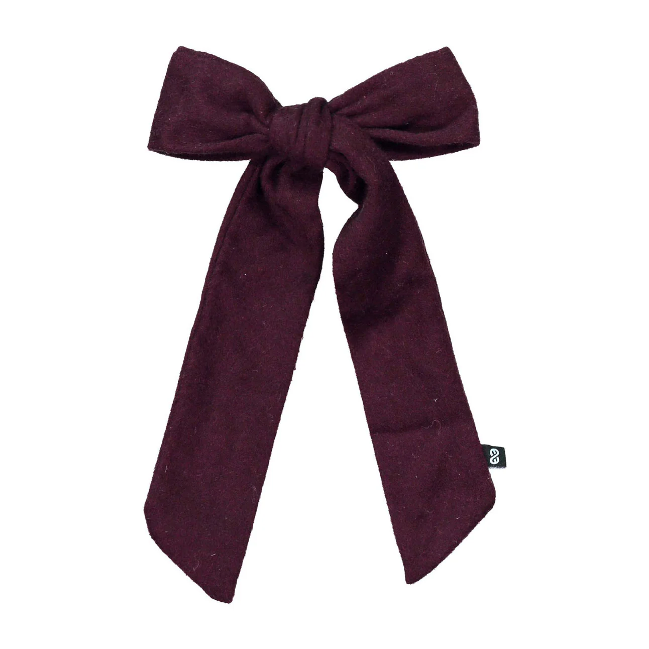 Knot Hairbands  Mulberry Woolly Bow Clip