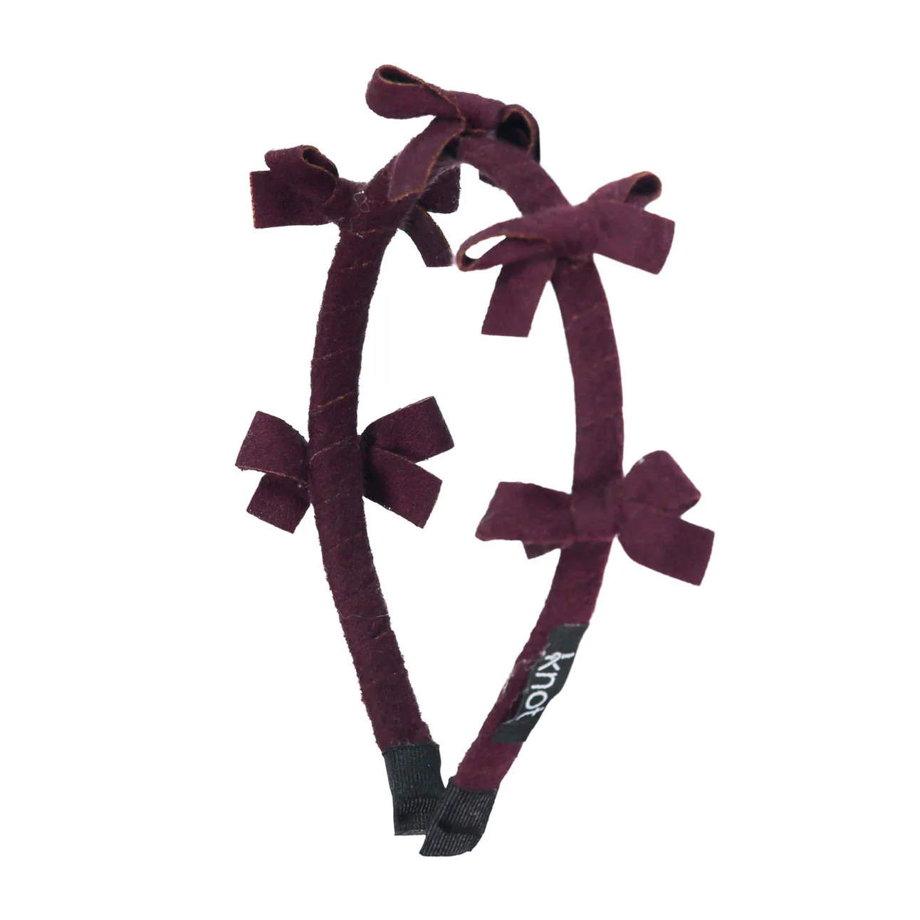 Knot Hairbands  Mulberry Woolly Headband