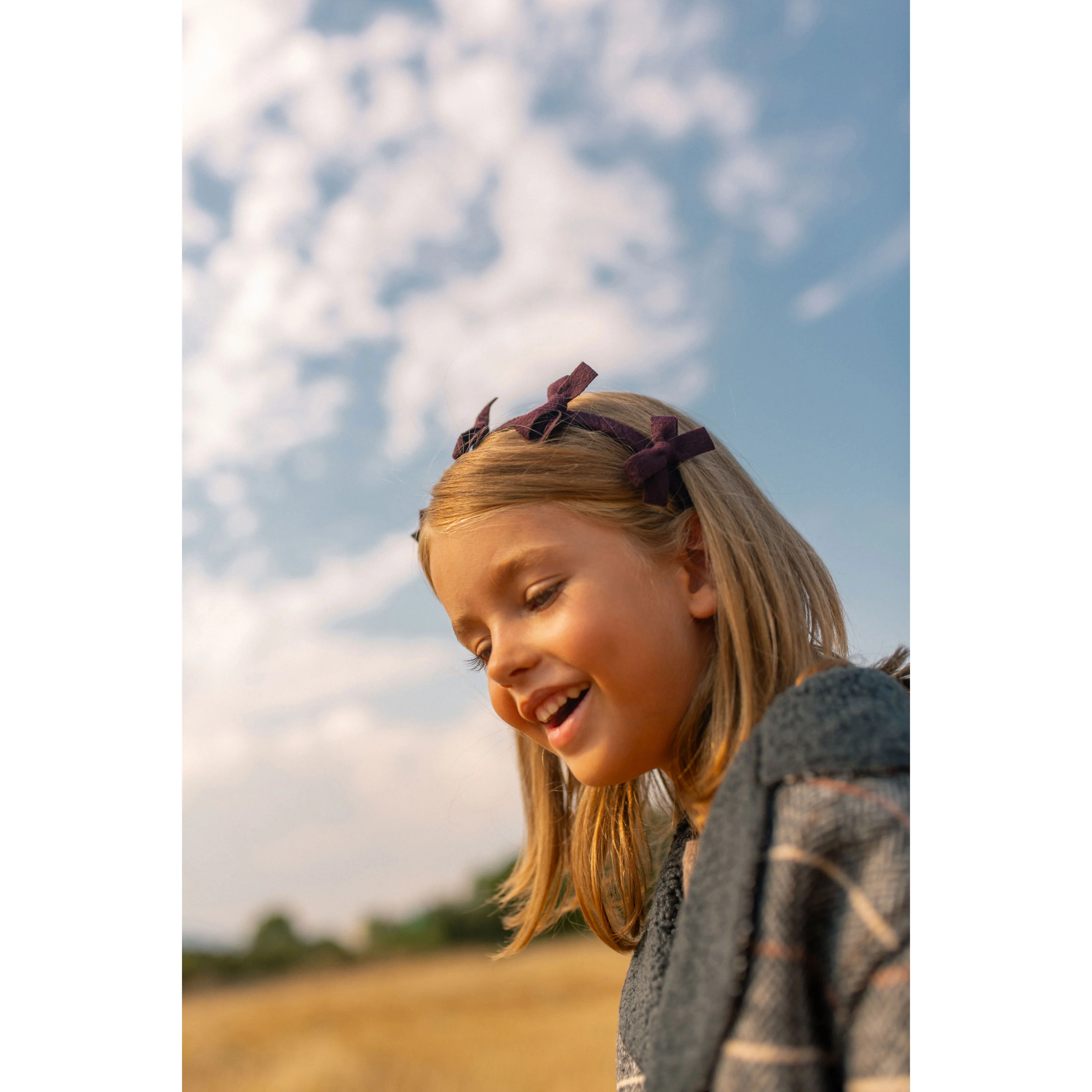 Knot Hairbands  Mulberry Woolly Headband - Image 2