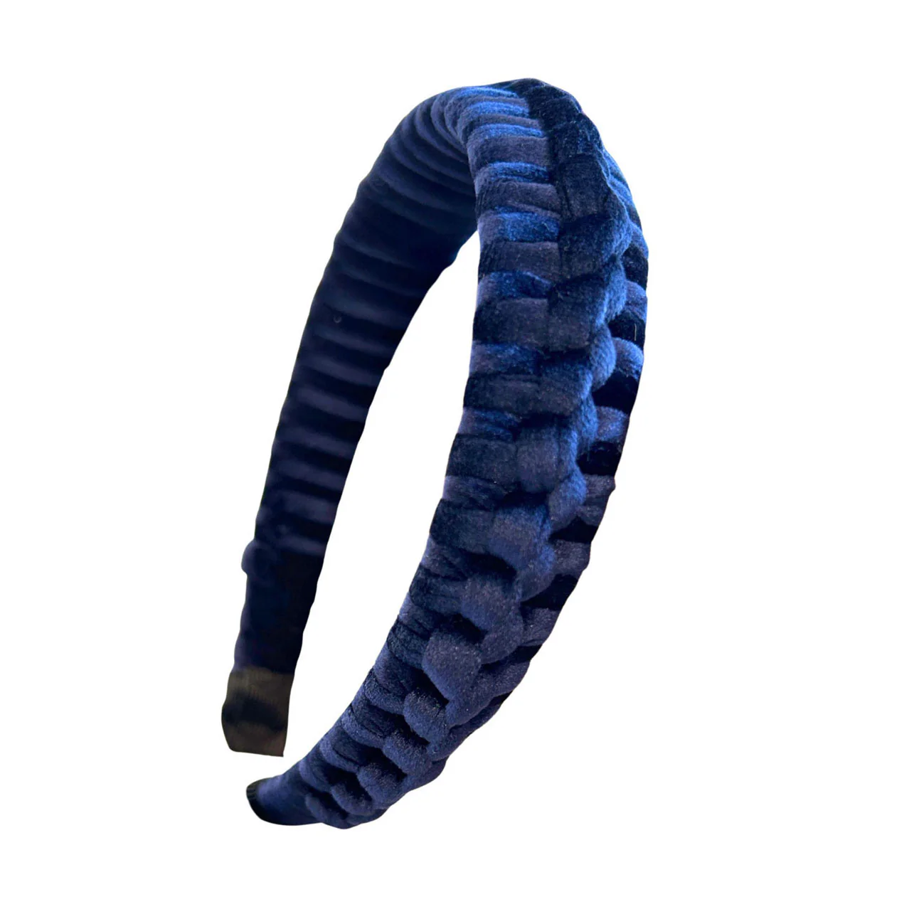 Knot Hairbands  Navy Corded Headband