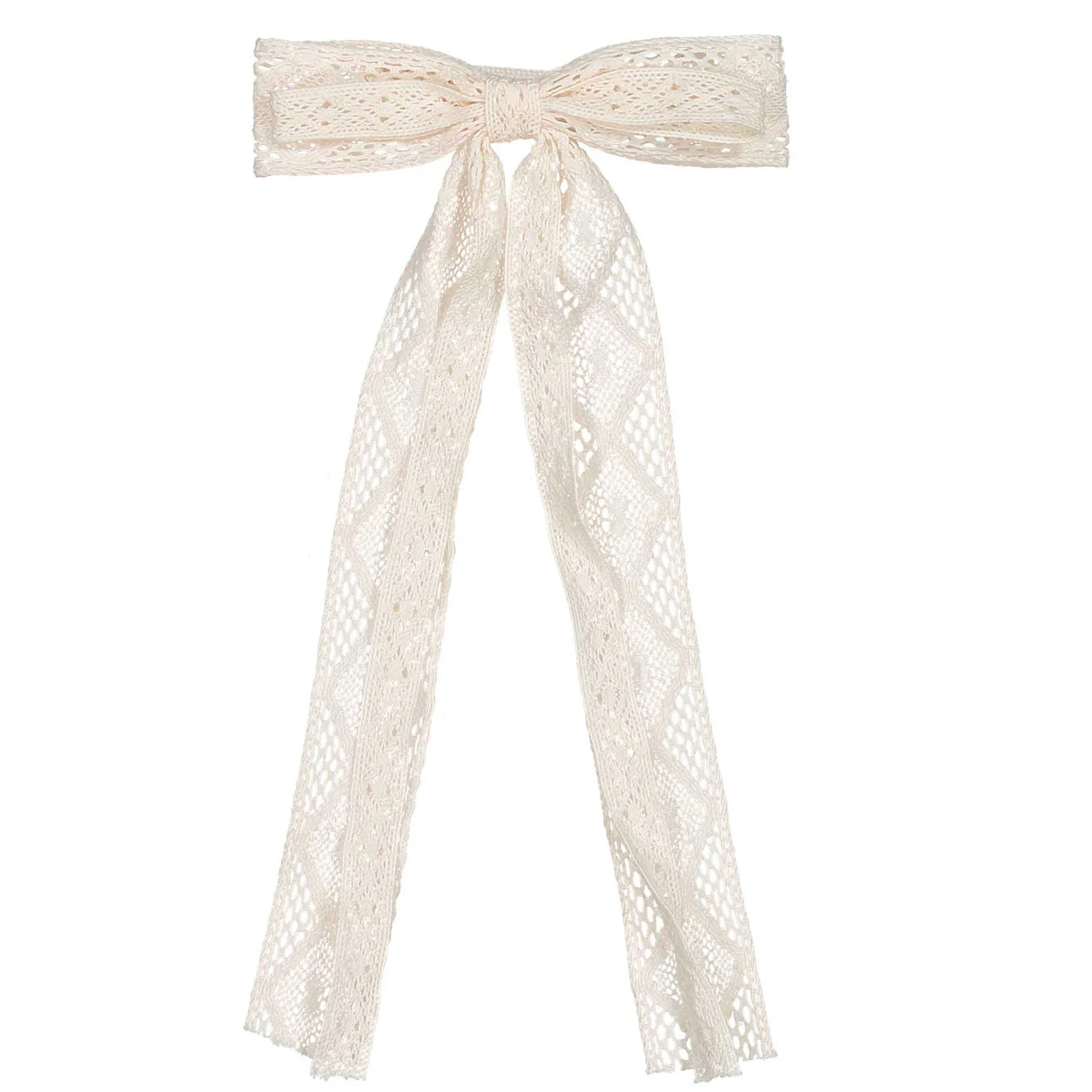 Knot Hairbands Petal Pink Lace Ribbon Bow