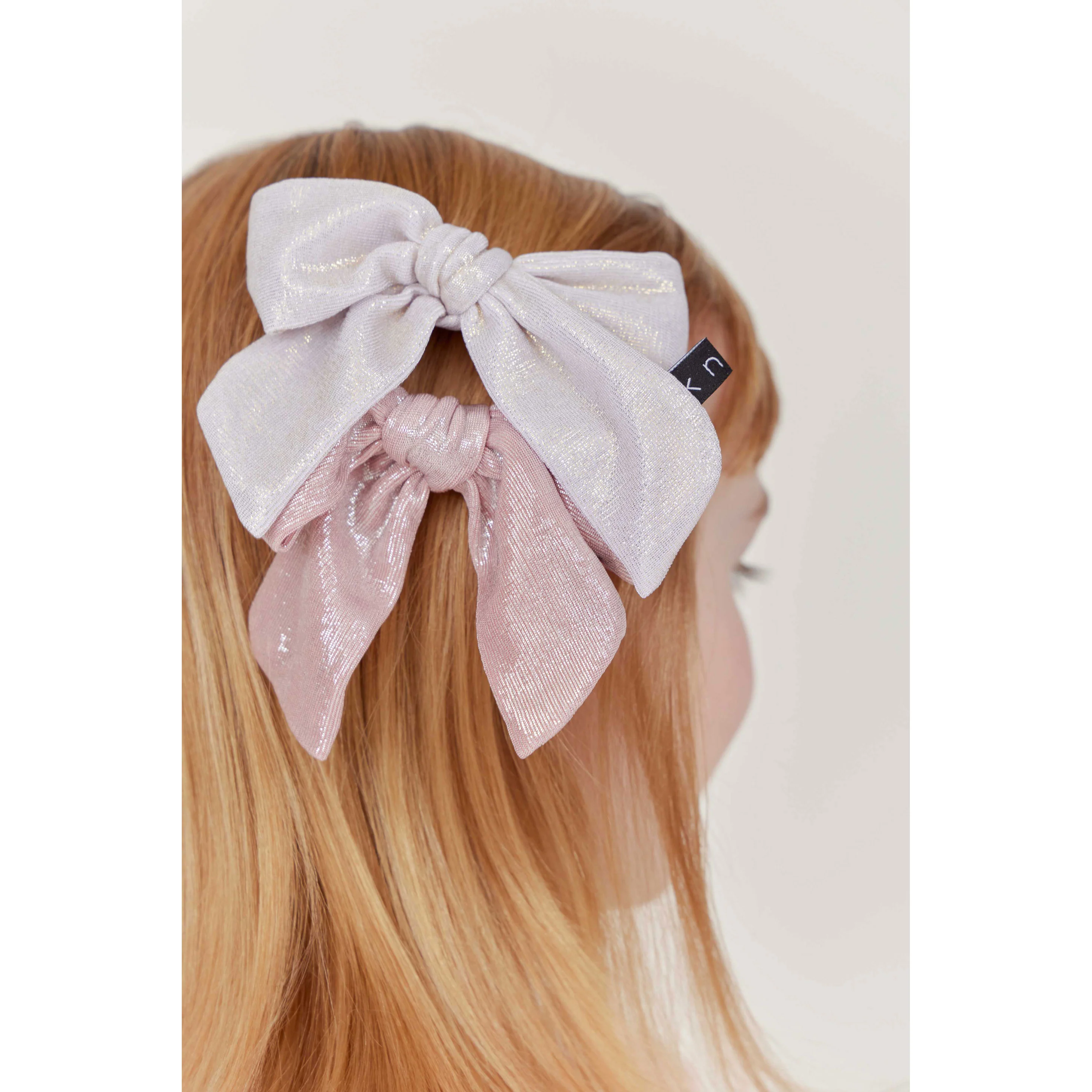 Knot Hairbands Prism Glimmer Bow Clip - Image 2