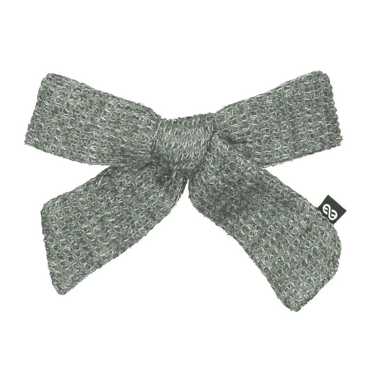 Knot Hairbands  Sage Waffle Bow Clip