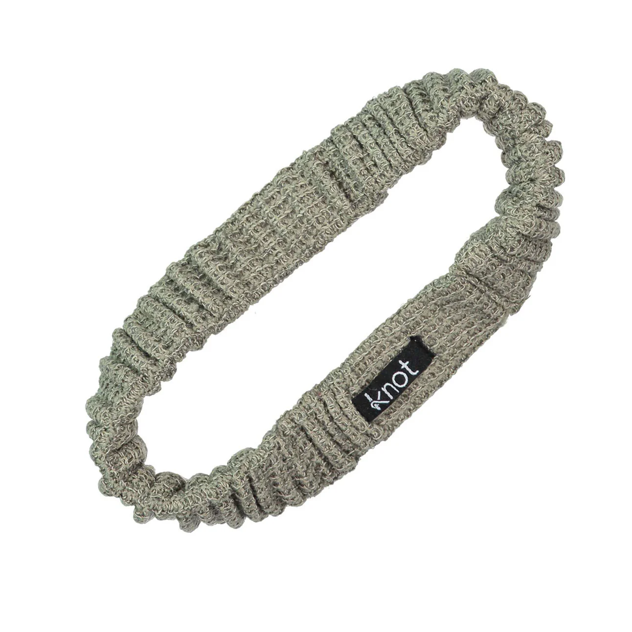 Knot Hairbands  Sage Waffle Headwrap