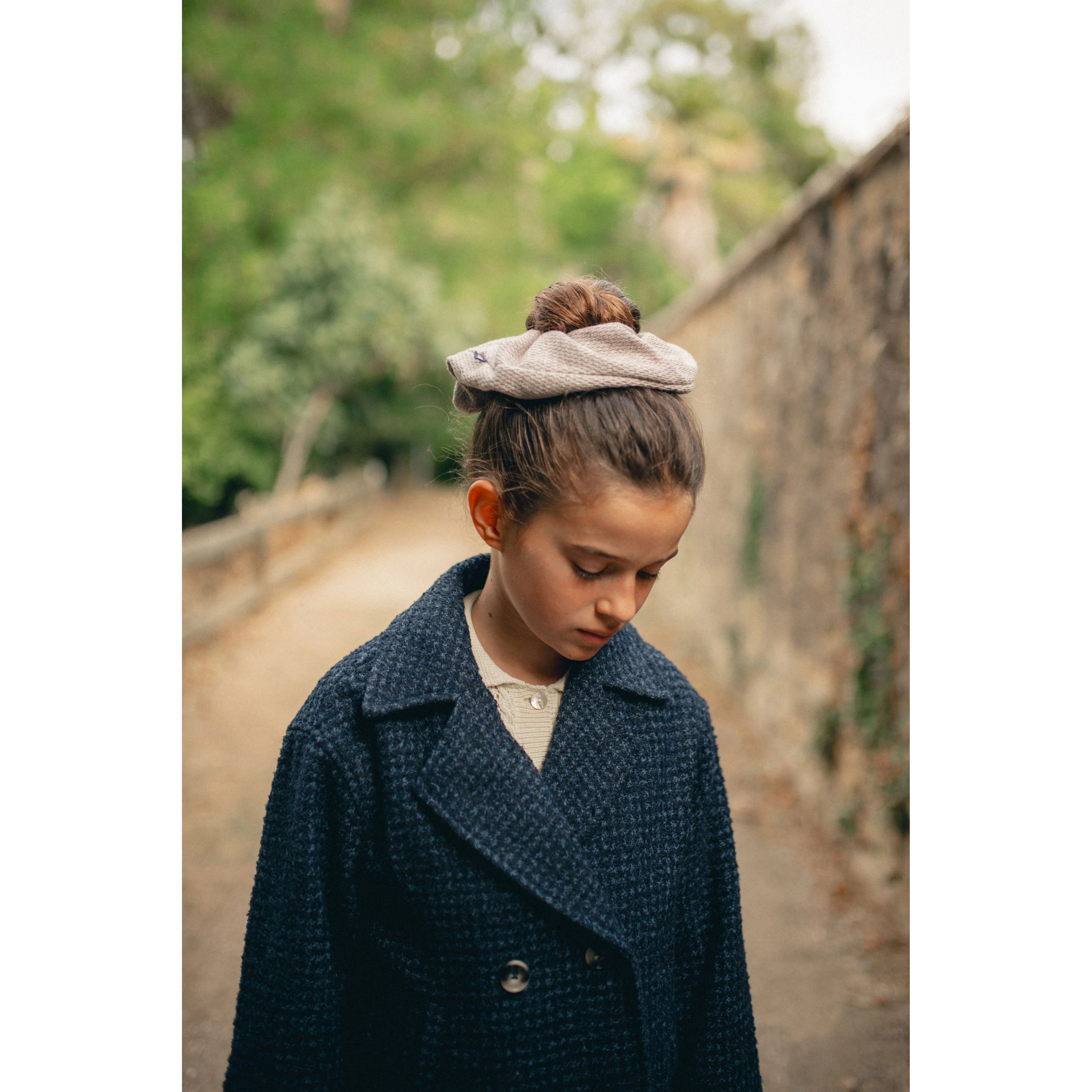 Knot Hairbands  Smoke Metallic Scrunchie - Image 2
