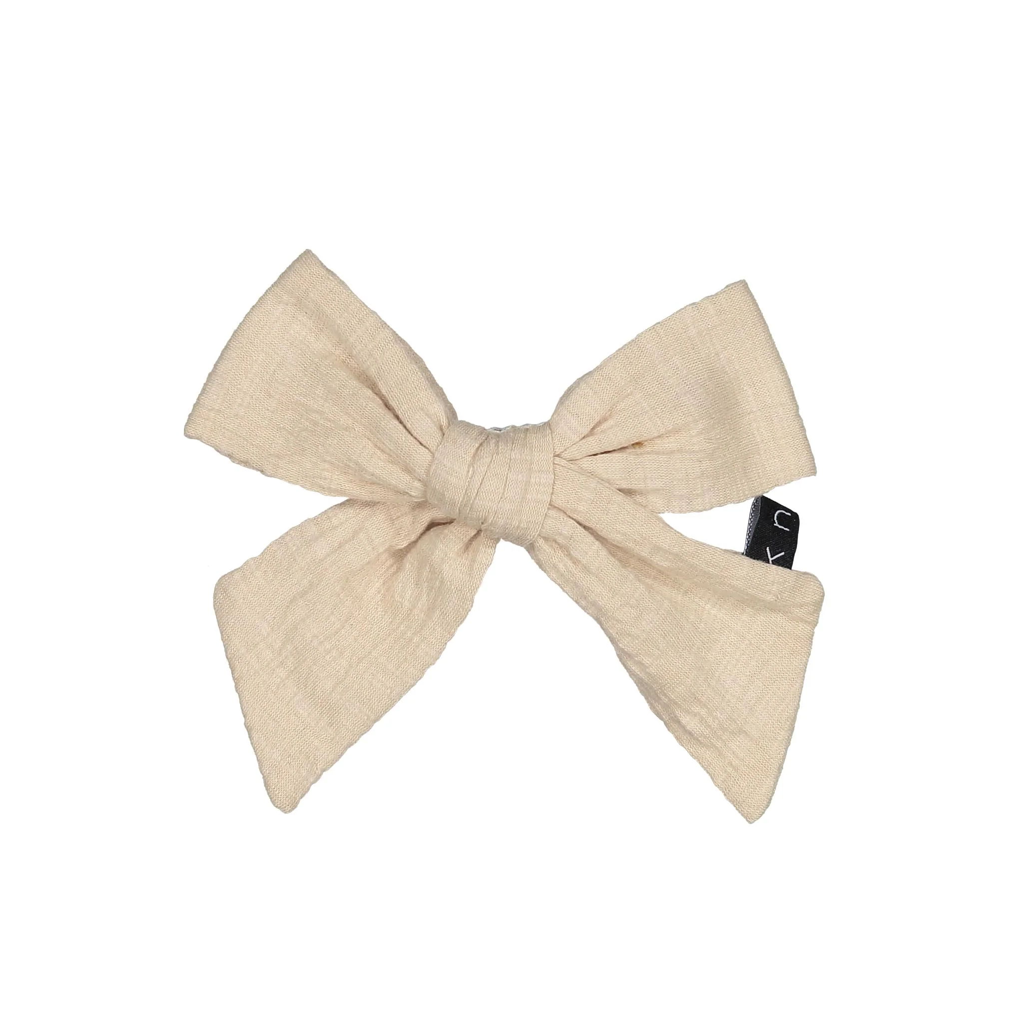 Knot Hairbands Tan Vintage Tee Bow Clip