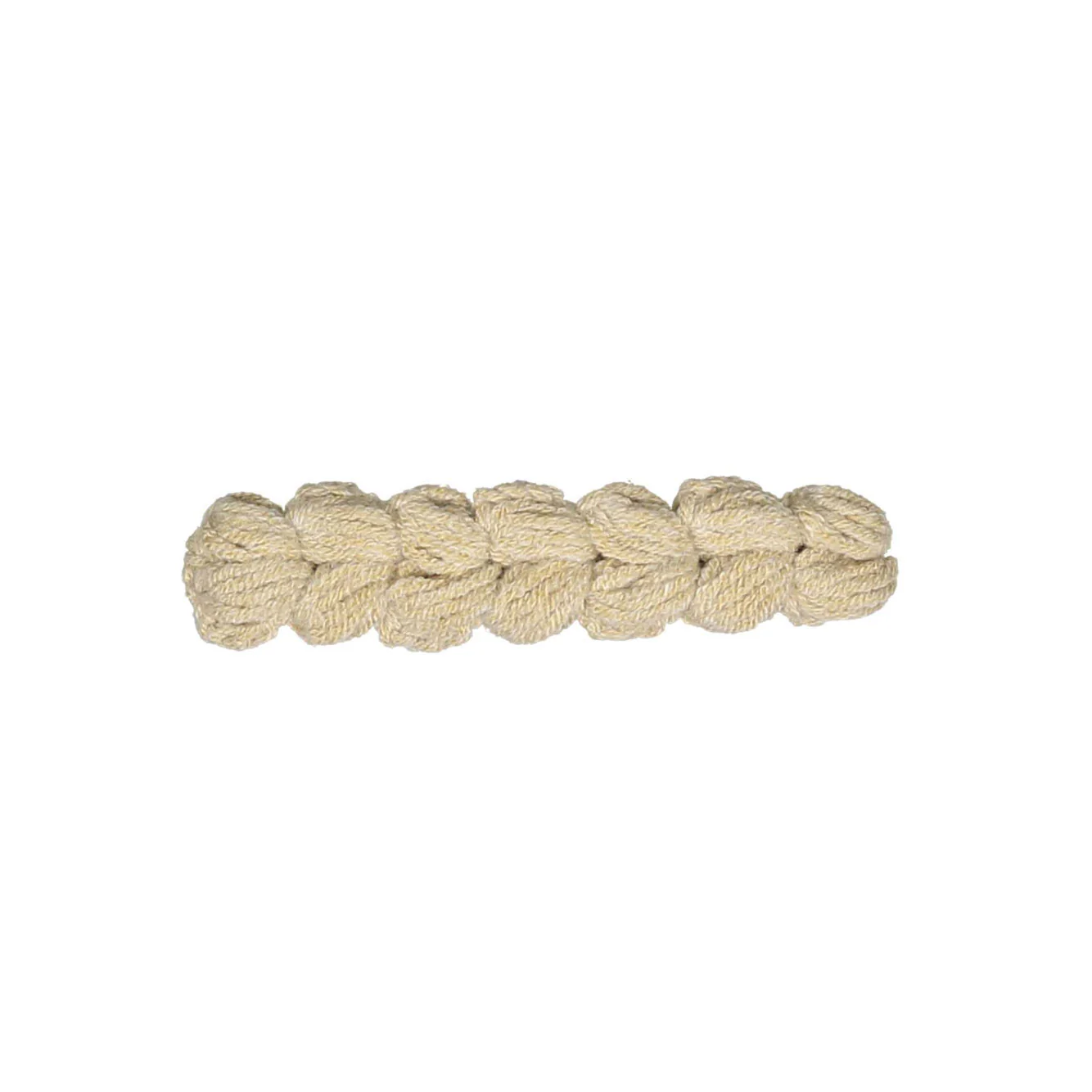 Knot Hairbands Taupe Floret Knit Bow Barrette