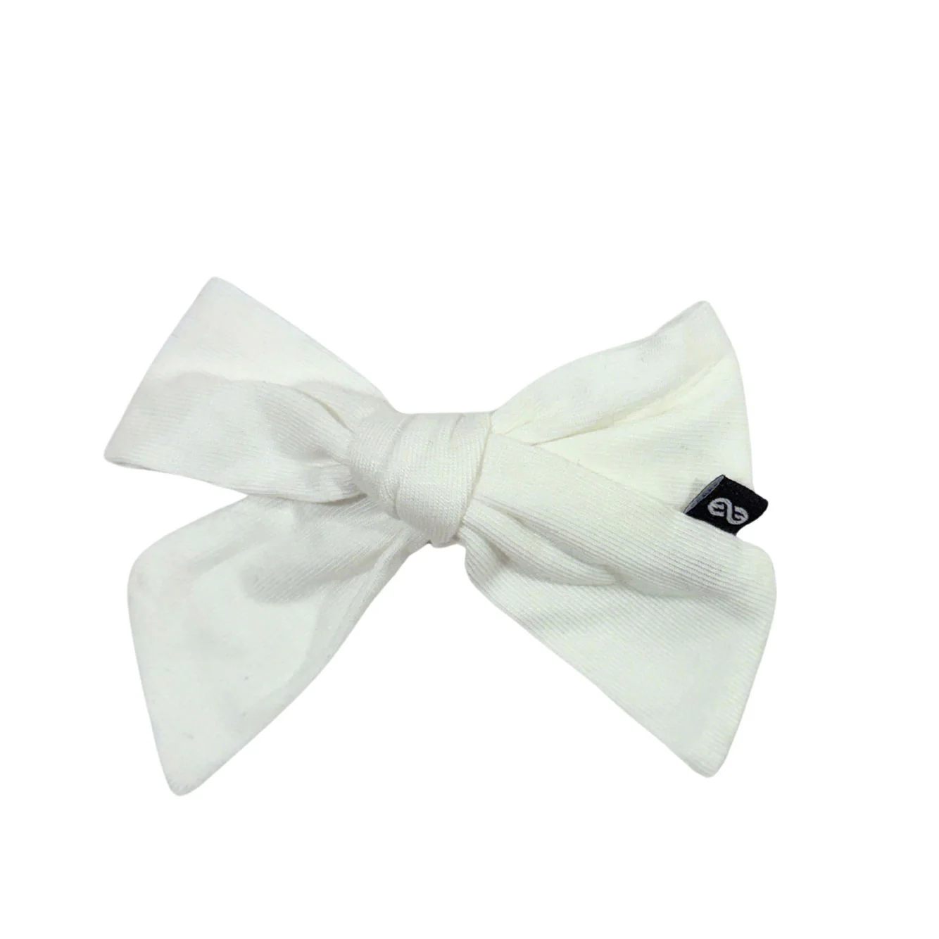 Knot Hairbands  White Tidal Tee Bow