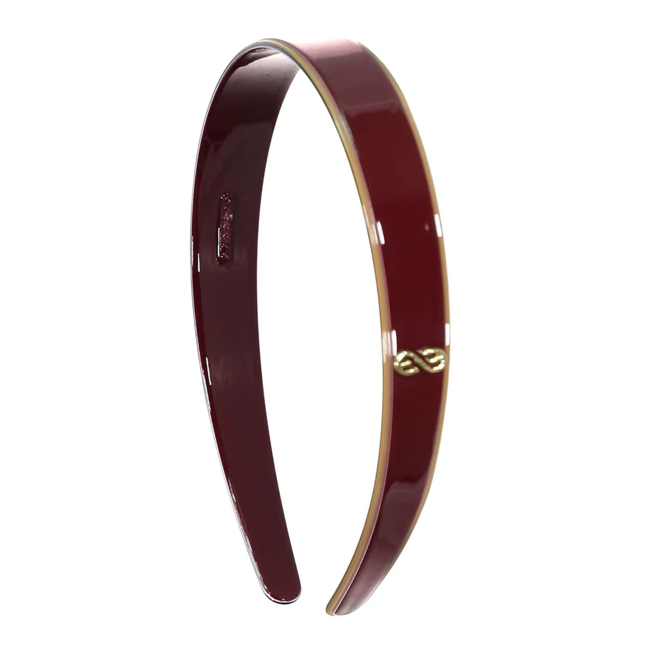 Knot Hairbands  Wine + Camel Profile Headband