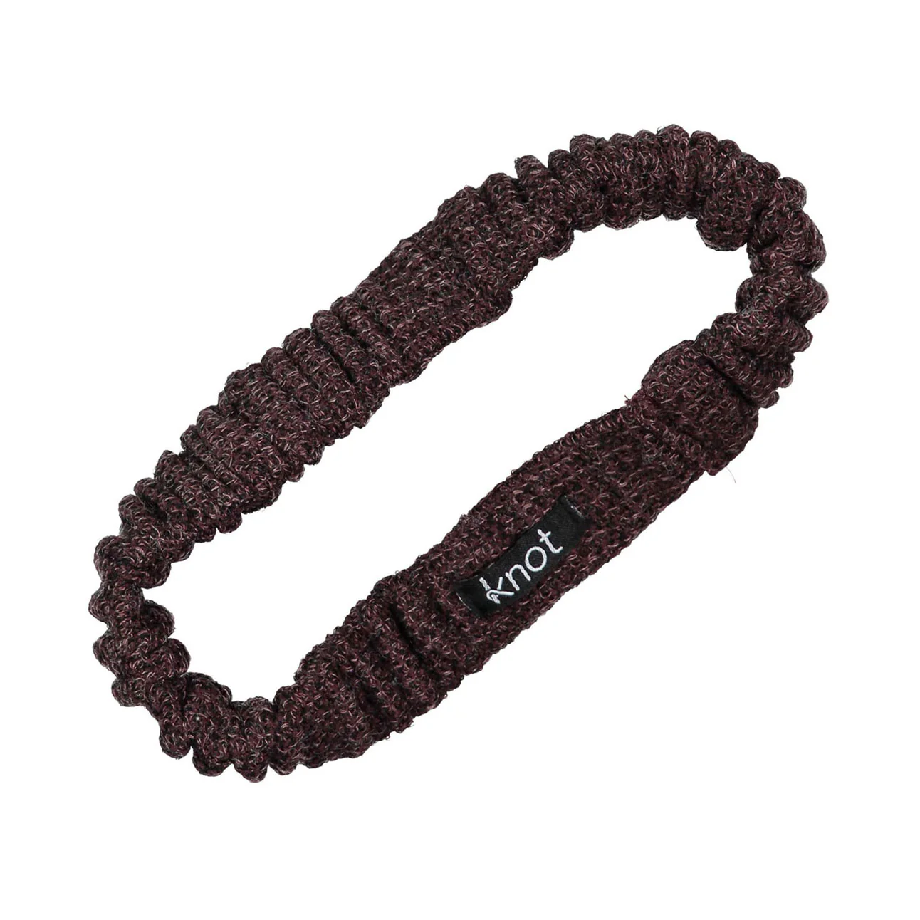 Knot Hairbands  Wine Waffle Headwrap