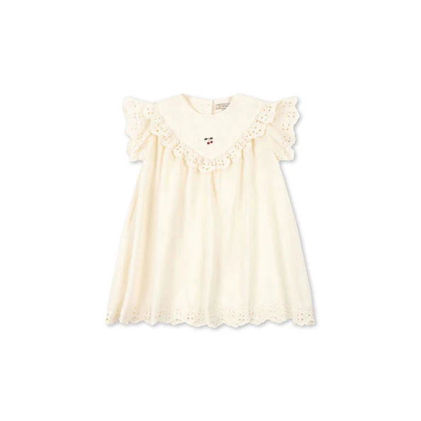Konges Slojd Antique White Posey Dress