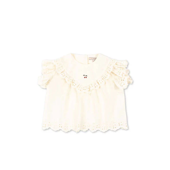 Konges Slojd Antique White Posey Top