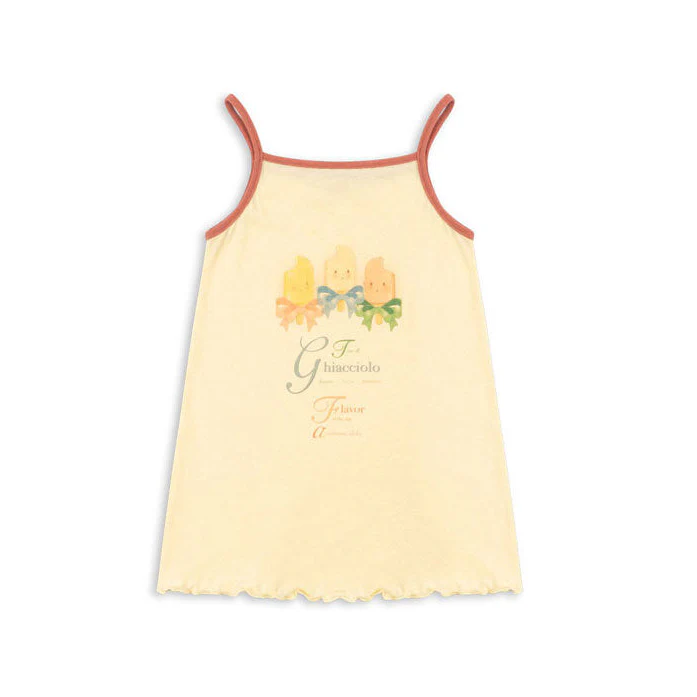 Konges Slojd Banana Crepe Era Strap Dress