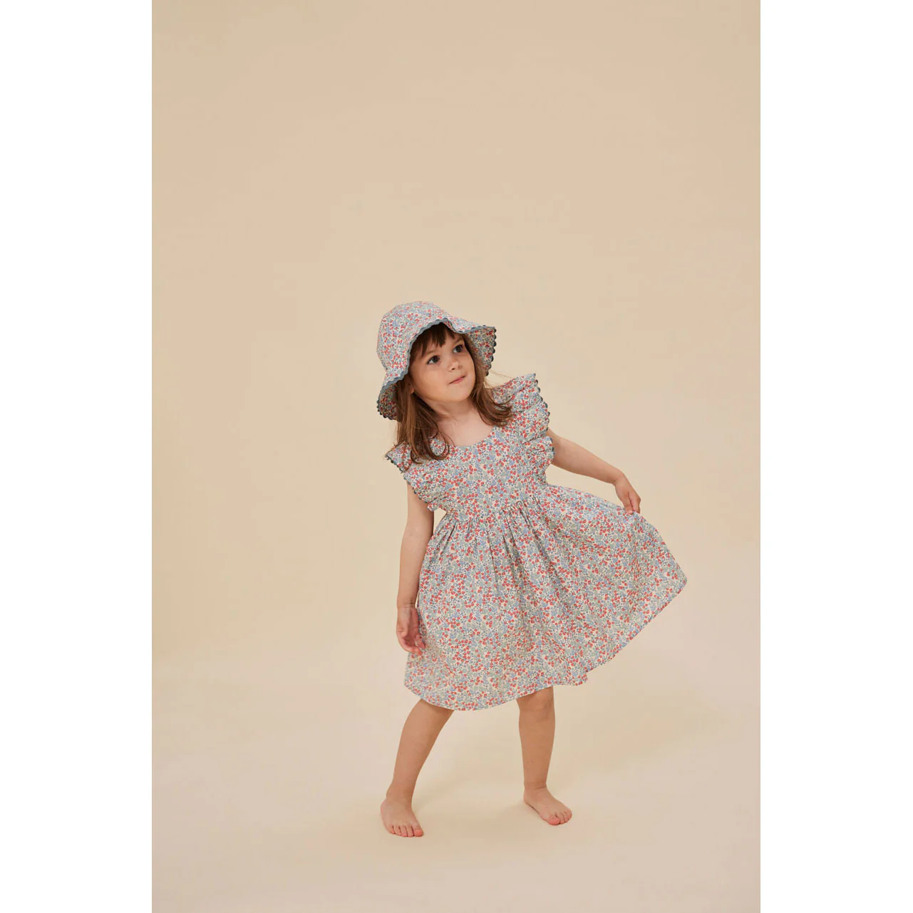 Konges Slojd Bibi Blue Verbena Dress - Image 2