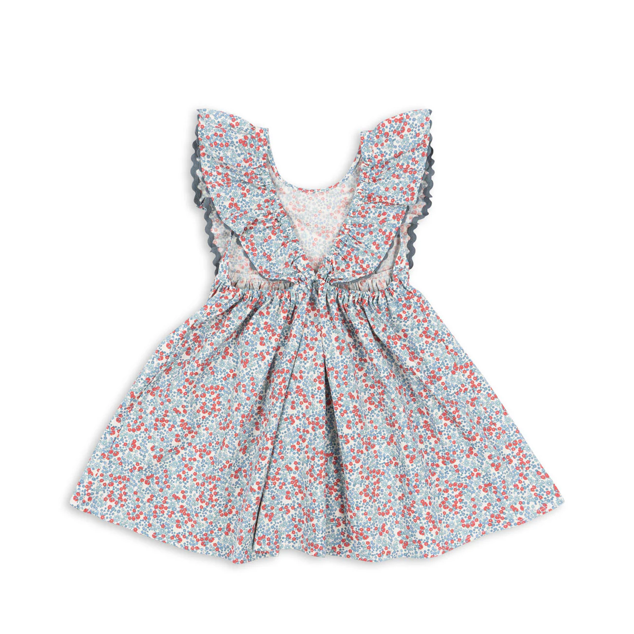 Konges Slojd Bibi Blue Verbena Dress - Image 3