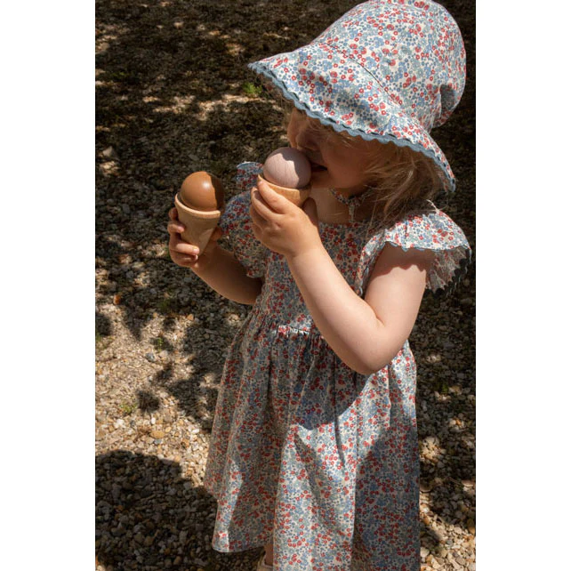 Konges Slojd Bibi Blue Verbena Dress - Image 5