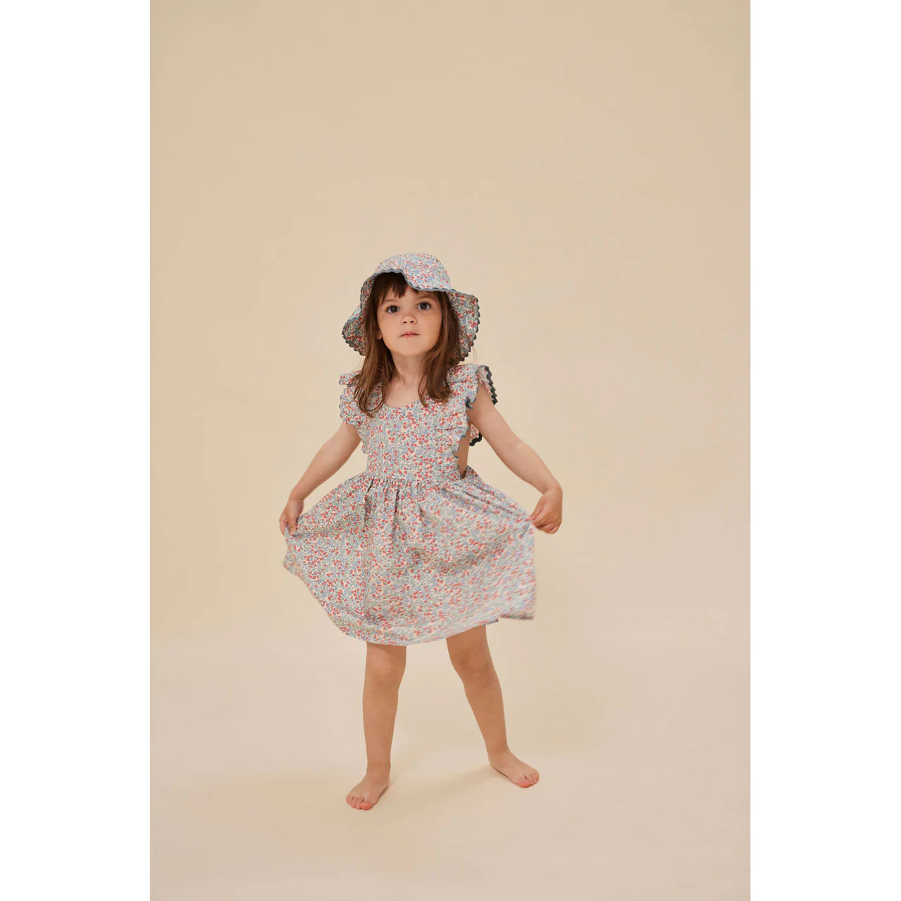 Konges Slojd Bibi Blue Verbena Dress - Image 7