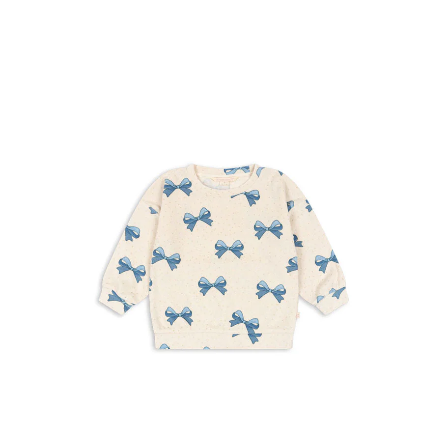 Konges Slojd Blue Bowie Itty Sweatshirt