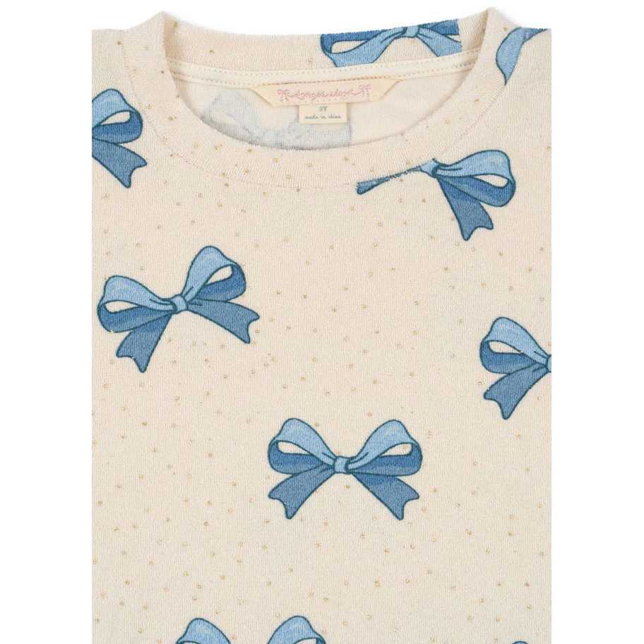 Konges Slojd Blue Bowie Itty Sweatshirt - Image 2