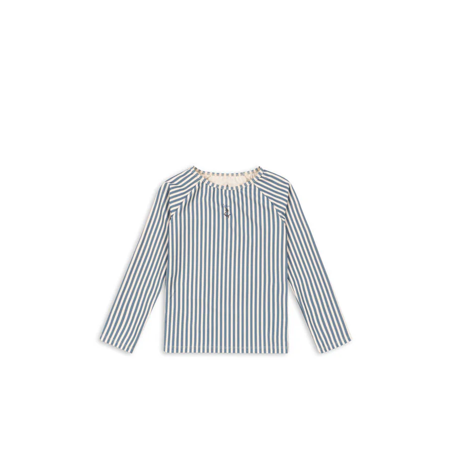 Konges Slojd Blue Sailor Stripe Aster Swim Shirt