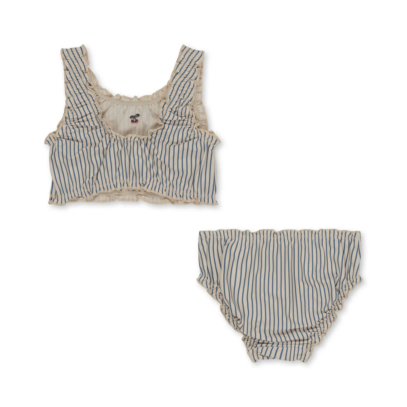 Konges Slojd Blue Stripe Collette Bikini - Image 2