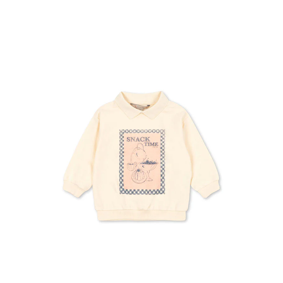 Konges Slojd Buttercream Spotty Polo