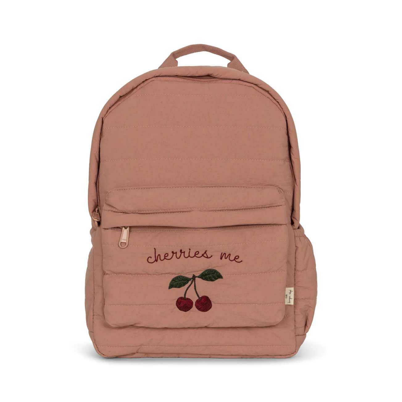 Konges Slojd Cameo Brown Juno Quilted Backpack Midi