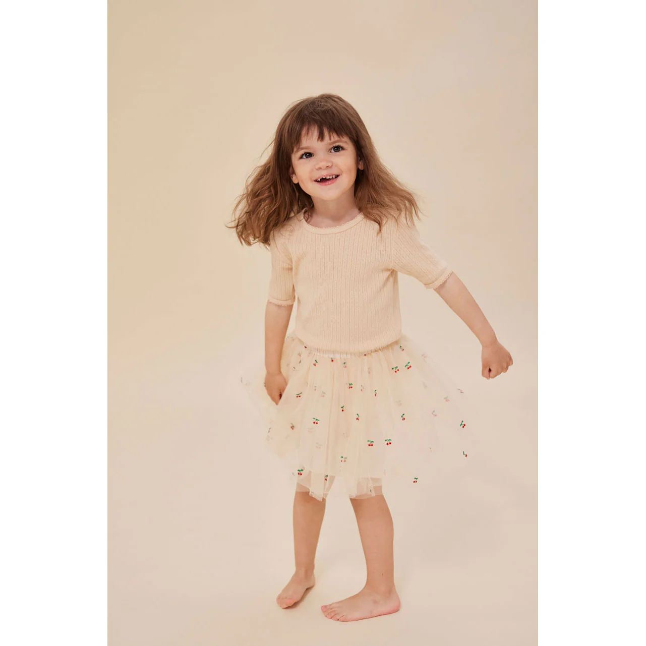 Konges Slojd Cherry Glitter Feya Ballerina Skirt - Image 2
