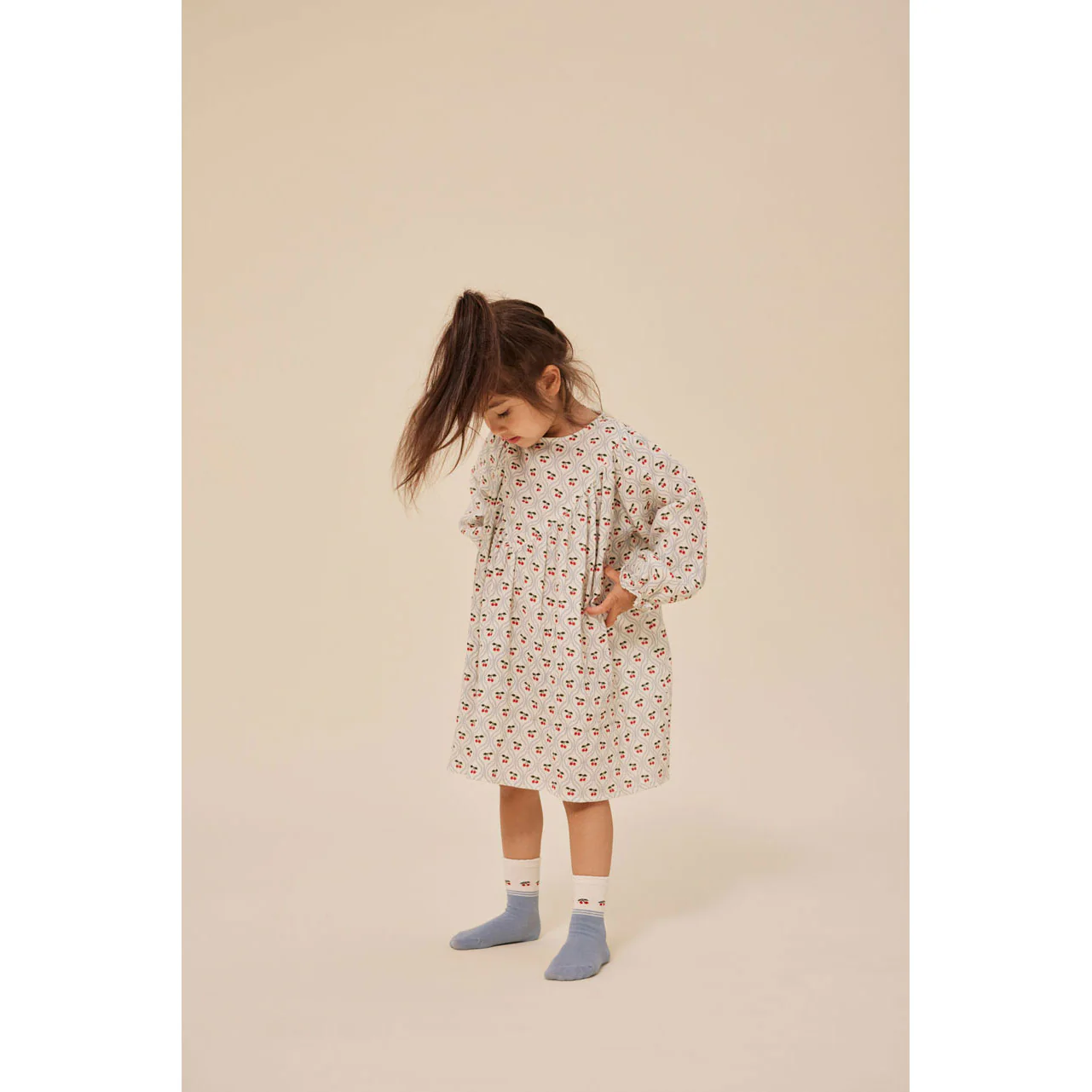 Konges Slojd Cherry Motif Coco Dress - Image 3