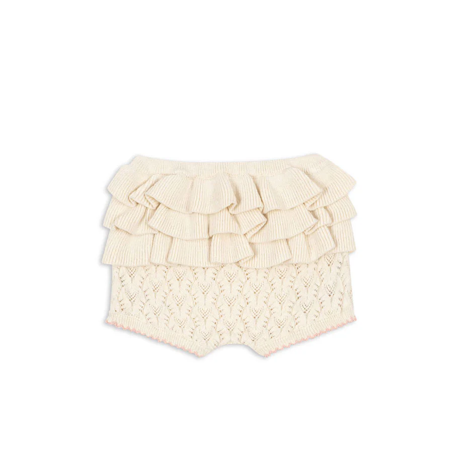 Konges Slojd Cream Rosier Shorts - Image 2